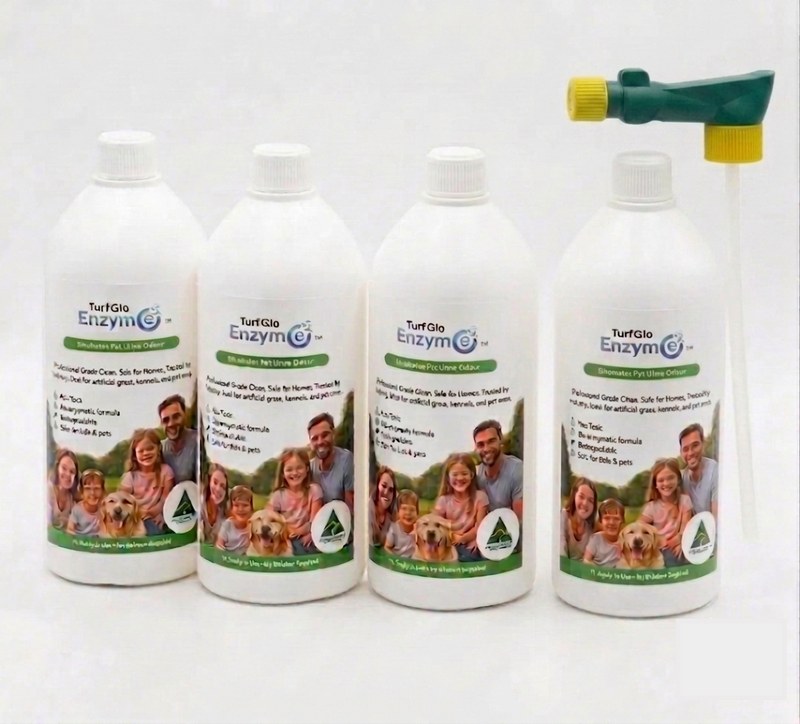 TurfGlo Turf Reset Pack™ 4L – Pet Odour Eliminator + Hose Sprayer