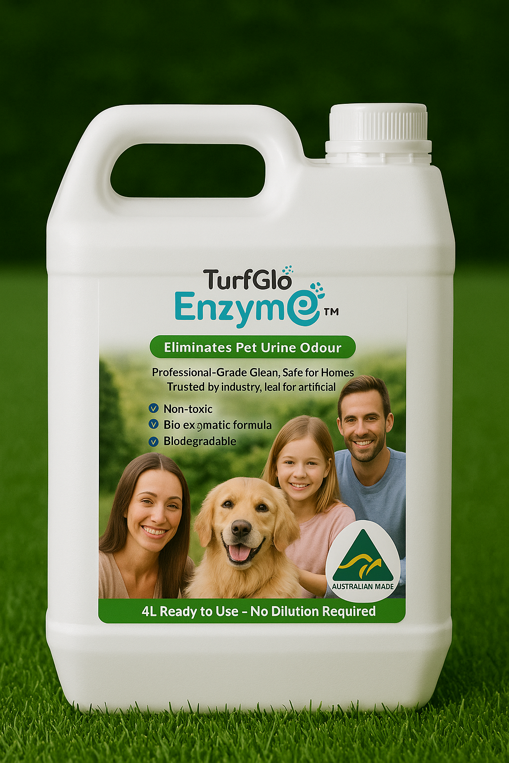 Commercial Starter kit  4L TurfGlo Enzyme® with Hand Pump.