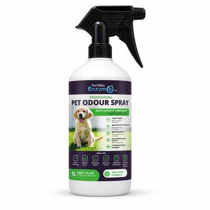 TurfGlo Enzyme®️ Pet Odour Spray – 1L Ready to Use
