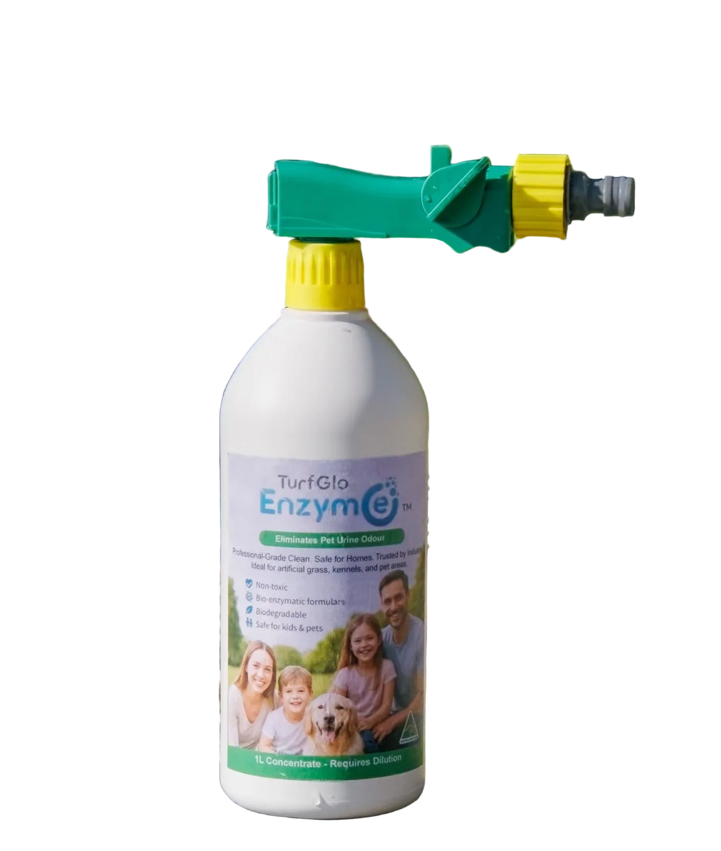 Artificial Grass Cleaner 1L – Pet Odour Remover + Hose Sprayer