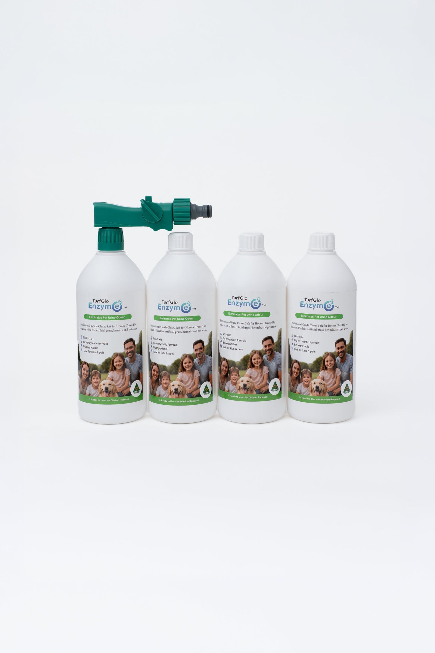 TurfGlo Turf Reset Pack™ 4L – Pet Odour Eliminator + Hose Sprayer