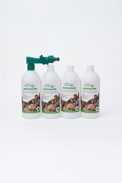 TurfGlo Turf Reset Pack™ 4L – Pet Odour Eliminator + Hose Sprayer